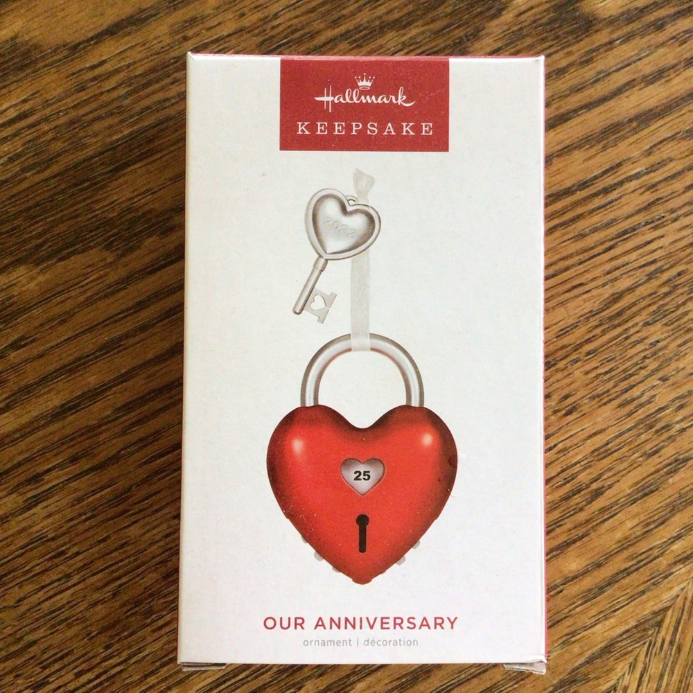 Hallmark “Our Anniversary “ ornament